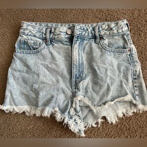🍄4 Pairs of Jean's/shorts for $35🍄 PacSun Light Blue Frayed Denim Shorts